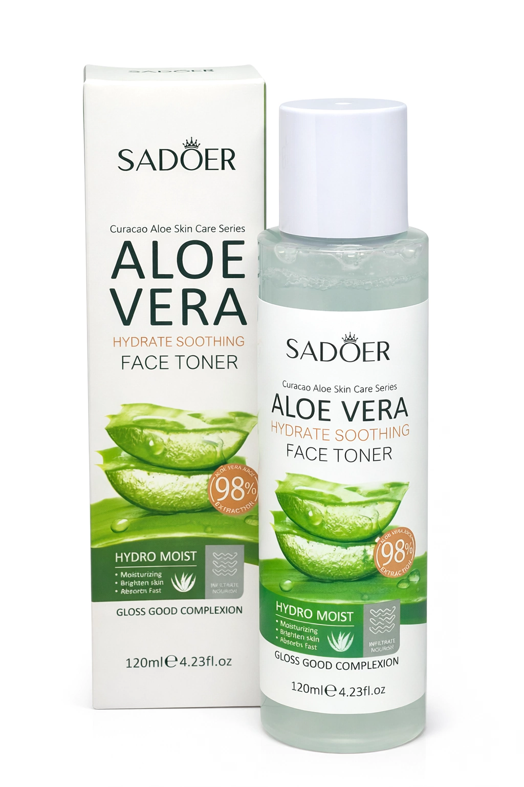 Tonico facial hidratante Aloe Vera Sadoer 120m